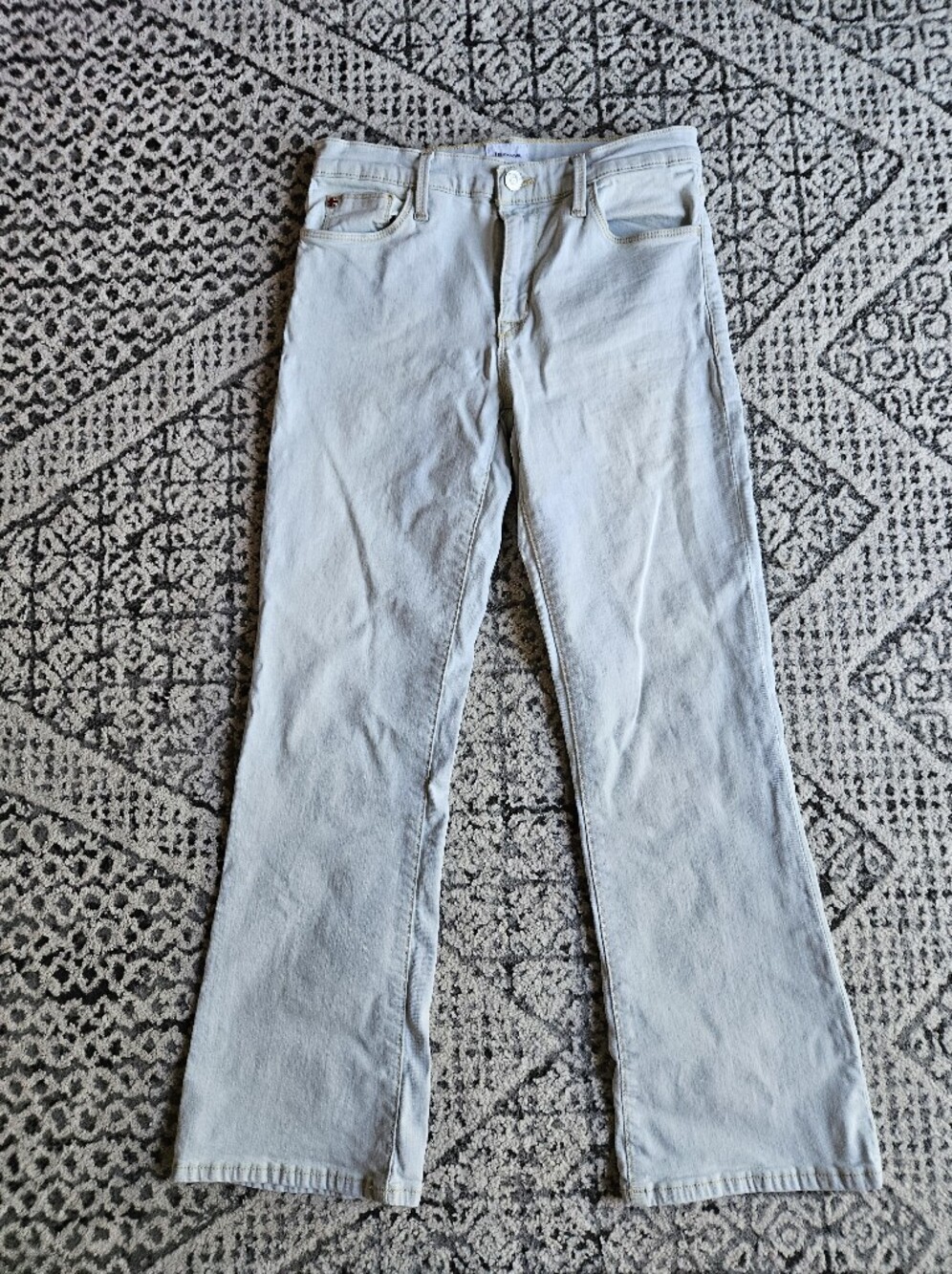 Hudson Natalie Mid-Rise Bootcut Crop Size 27